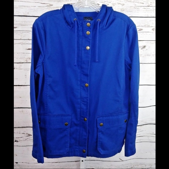 Gap Jackets & Blazers - Gap zip front hooded jacket size M